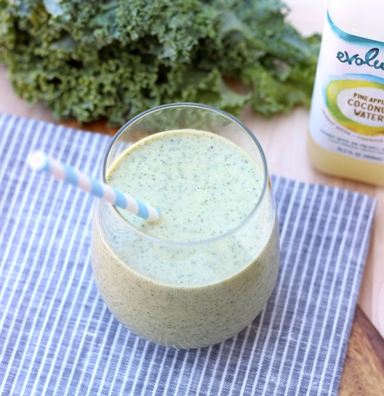 Radiance Boosting Coconut Kale Smoothie A Giveaway!! (96)