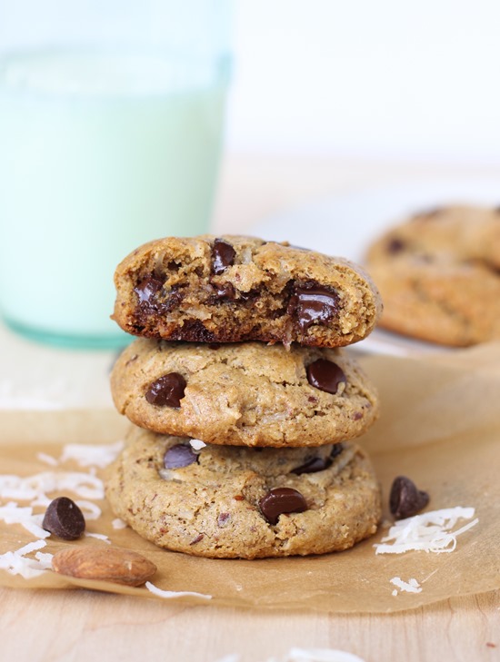Almond Joy Cookies {gluten free, dairy free & refined sugar free} 1