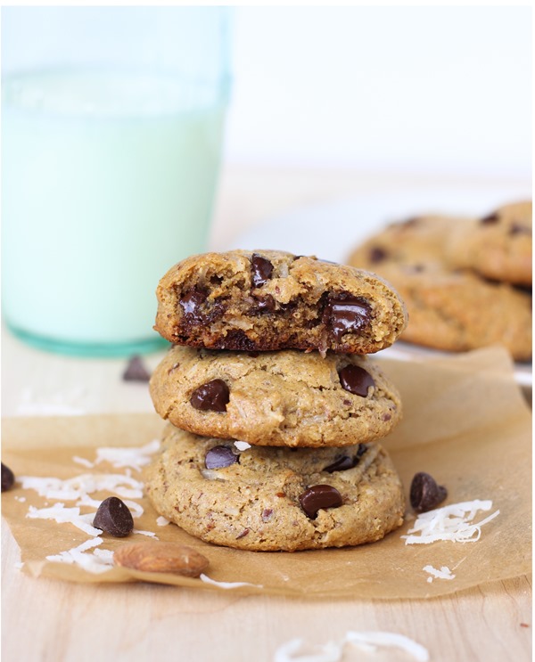 Almond Joy Cookies {gluten free, dairy free & refined sugar free} 3