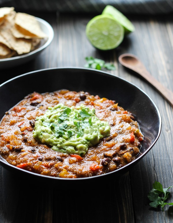 One Pot Mexican Ranchero Amaranth Stew #plantprotein #cleaneating #vegan #glutenfree