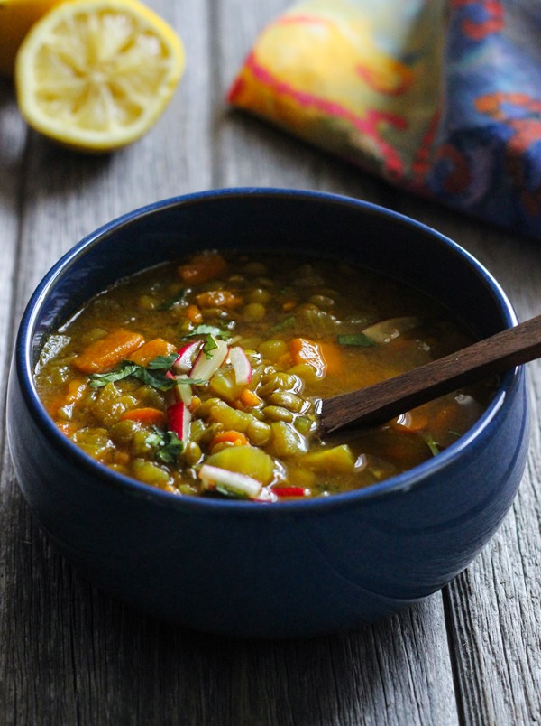 Healing Morrocan Lentil Soup