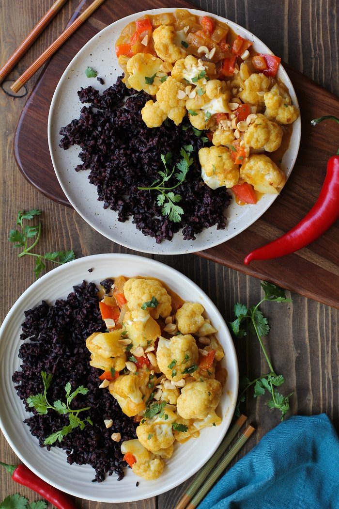 6-Ingredient 30-Minute Cauliflower Curry from The Roasted Root