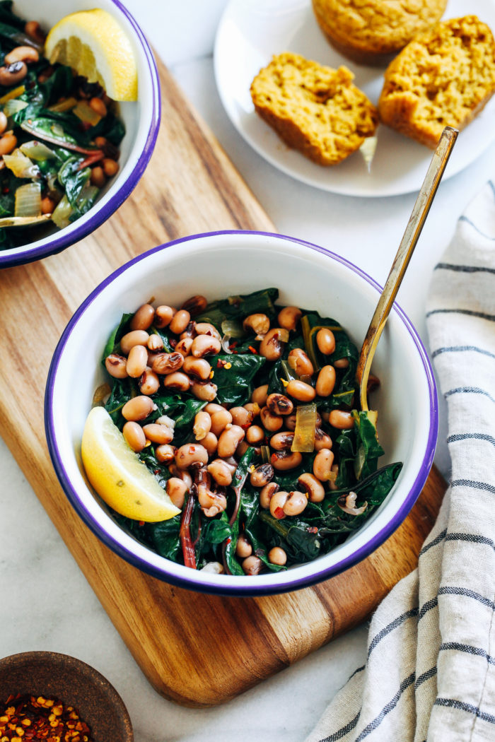 All you need is 20 minutes to make this nutrient packed, plant-based meal that's thought to bring good luck in the new year!