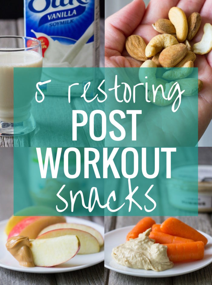 5 Healthy Snacks to Eat After a Workout | Always remember to eat within 30 minutes of exercise to help burn fat and encourage lean muscle mass.