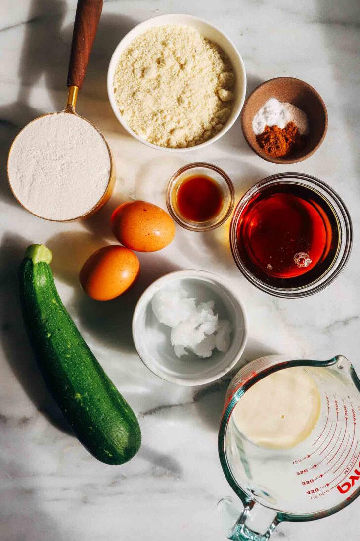 Nutritious almond flour gives this zucchini bread a lighter texture without using starches or gums. You would never guess it's gluten-free, dairy-free and refined sugar-free!