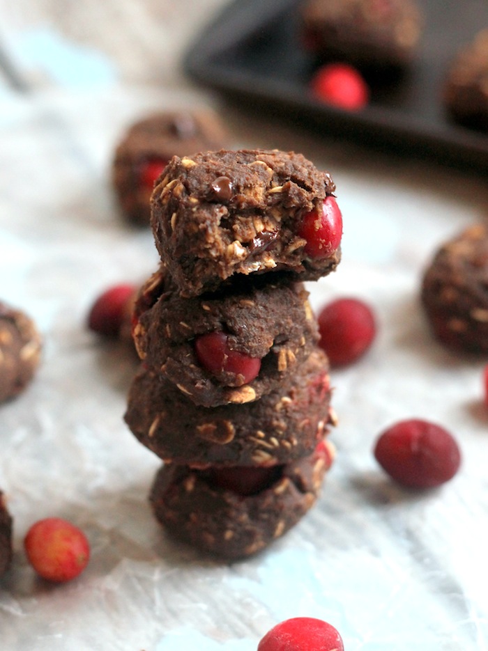 cranberry-chocolate-protein-cookies
