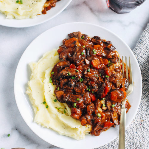 Vegan Mushroom Bourguignon Making Thyme For Health