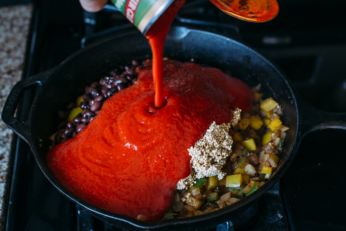 One Skillet Mexican Quinoa 
