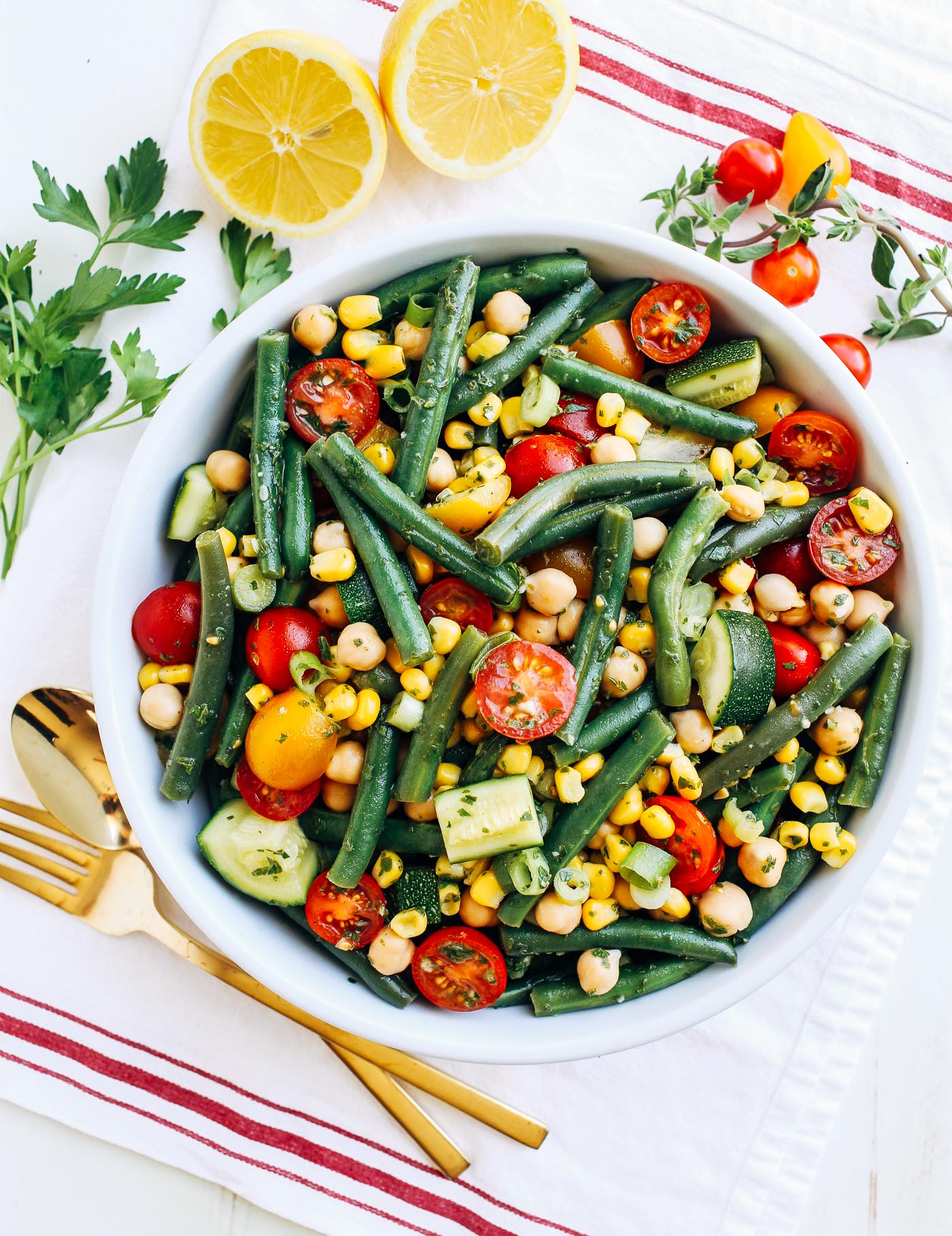 Green Bean Summer Salad Making Thyme for Health