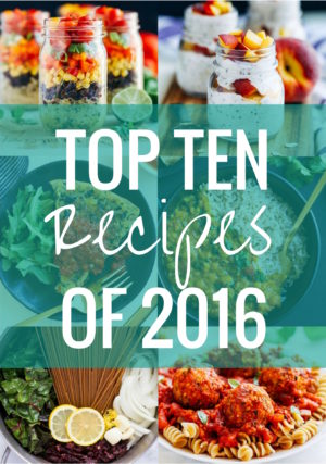 Top Ten Recipes Of 2016 Making Thyme For Health