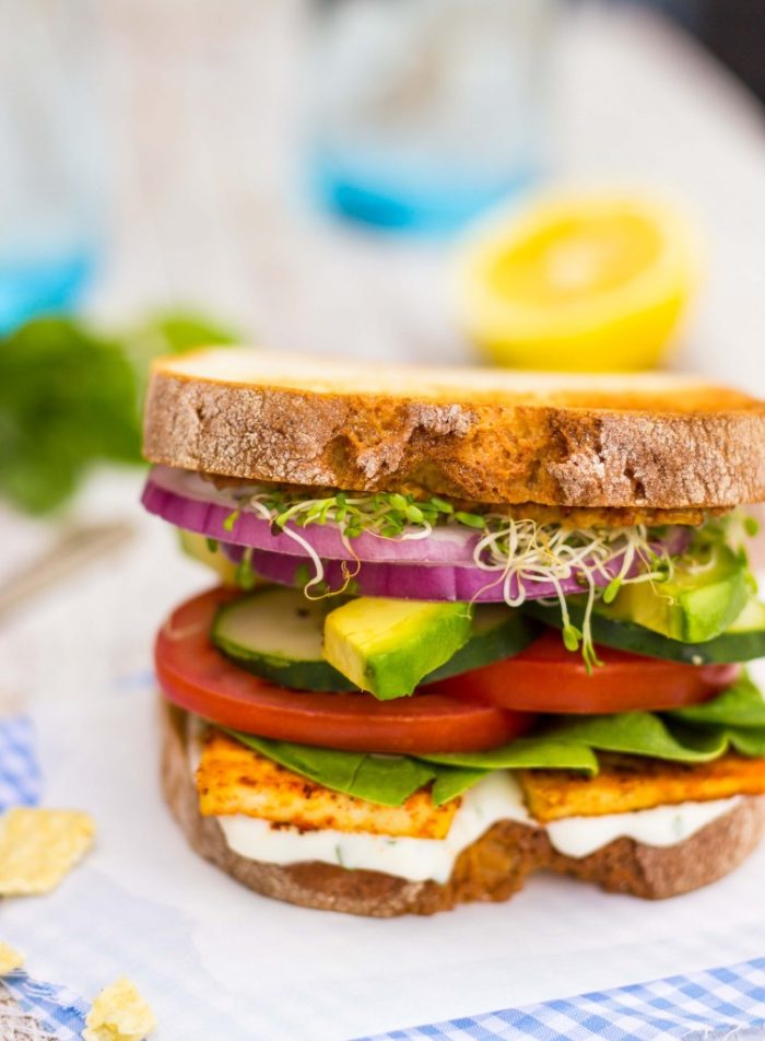 The Ultimate Veggie Sandwich from She Likes Food