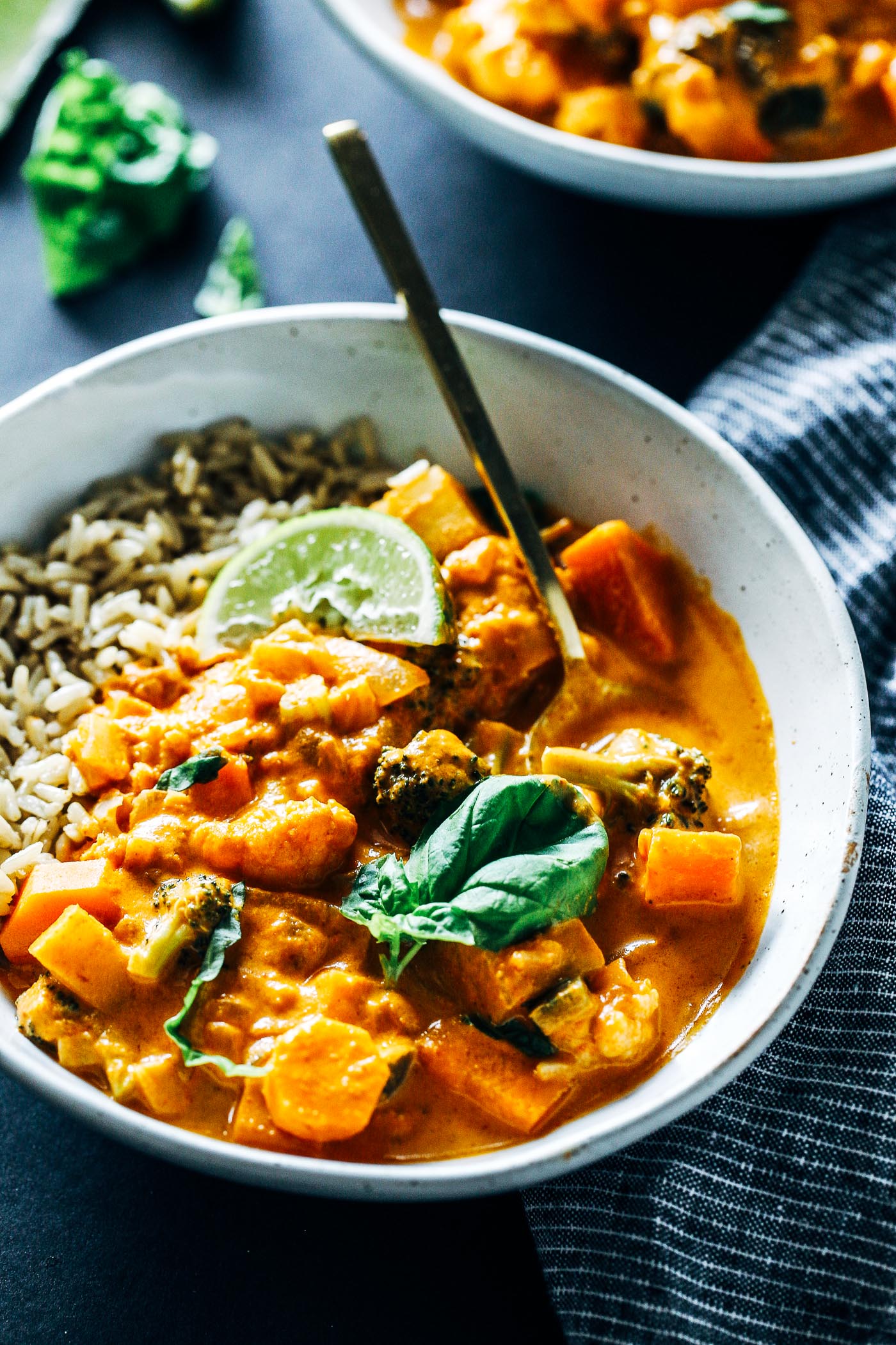 One-Pot Vegetable Thai Red Curry - Making Thyme for Health
