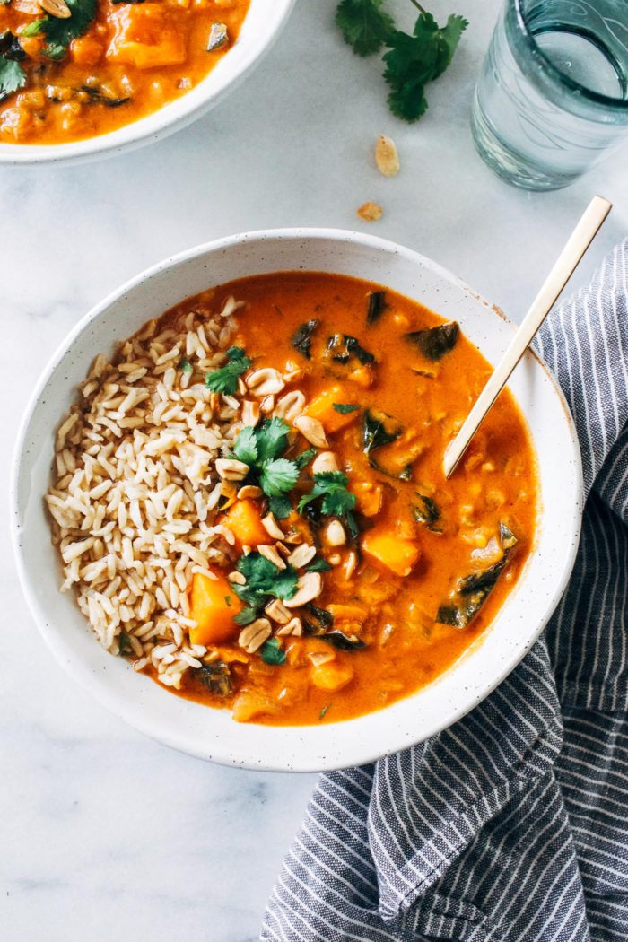 One-Pot African Peanut Stew from Making Thyme for Health