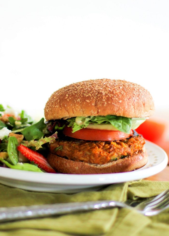 Sweet Potato Veggie Burgers from The Roasted Root