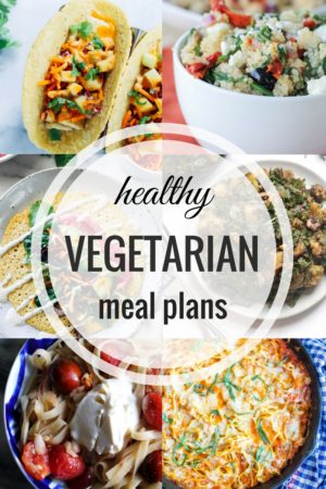 Healthy Vegetarian Meal Plans: Week 58 - Making Thyme for Health