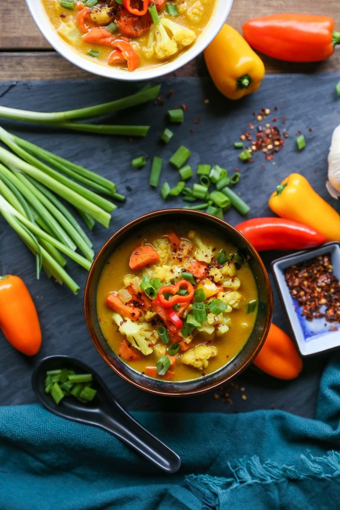 Coconut Curry Vegetable Soup from The Roasted Root