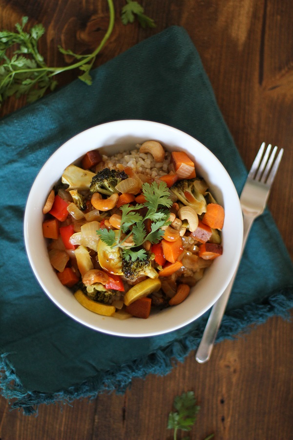 Roasted Vegetable Teriyaki Bowls from The Roasted Root