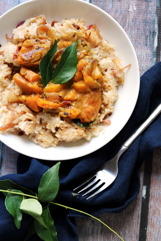 Pumpkin, Black-Eyed Pea and Coconut Curry from Eats Well With Others
