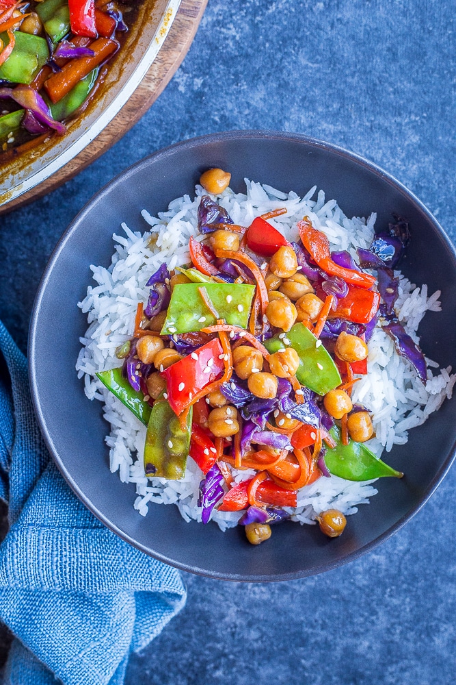 Vegetarian Stir Fry from She Likes Food