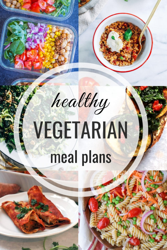 Healthy Vegetarian Meal Plans: 8/10/19 - Making Thyme for Health