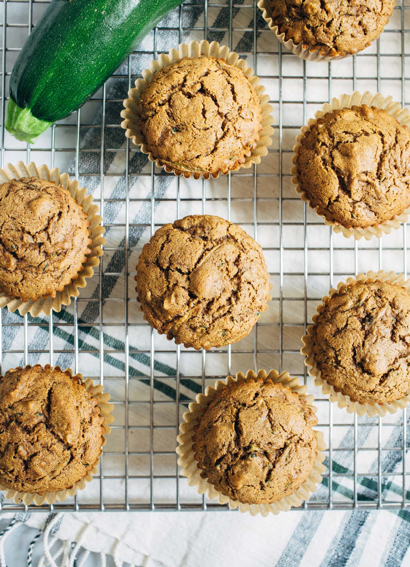 One-Bowl Cassava Flour Zucchini Muffins