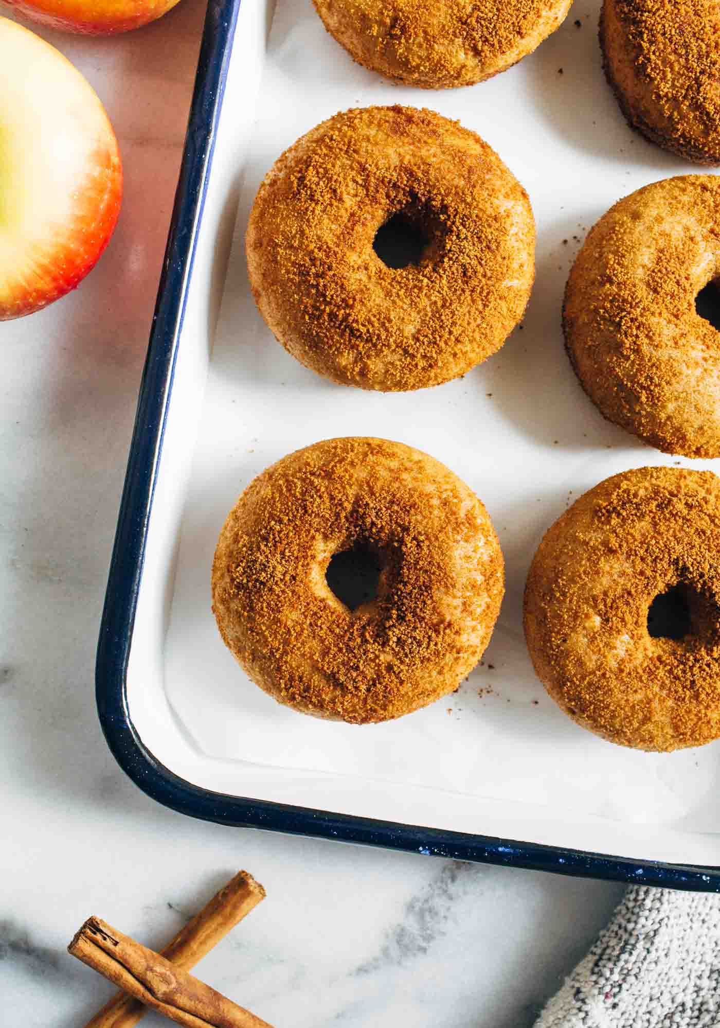 Baked Vegan Apple Cider Donuts Making Thyme for Health