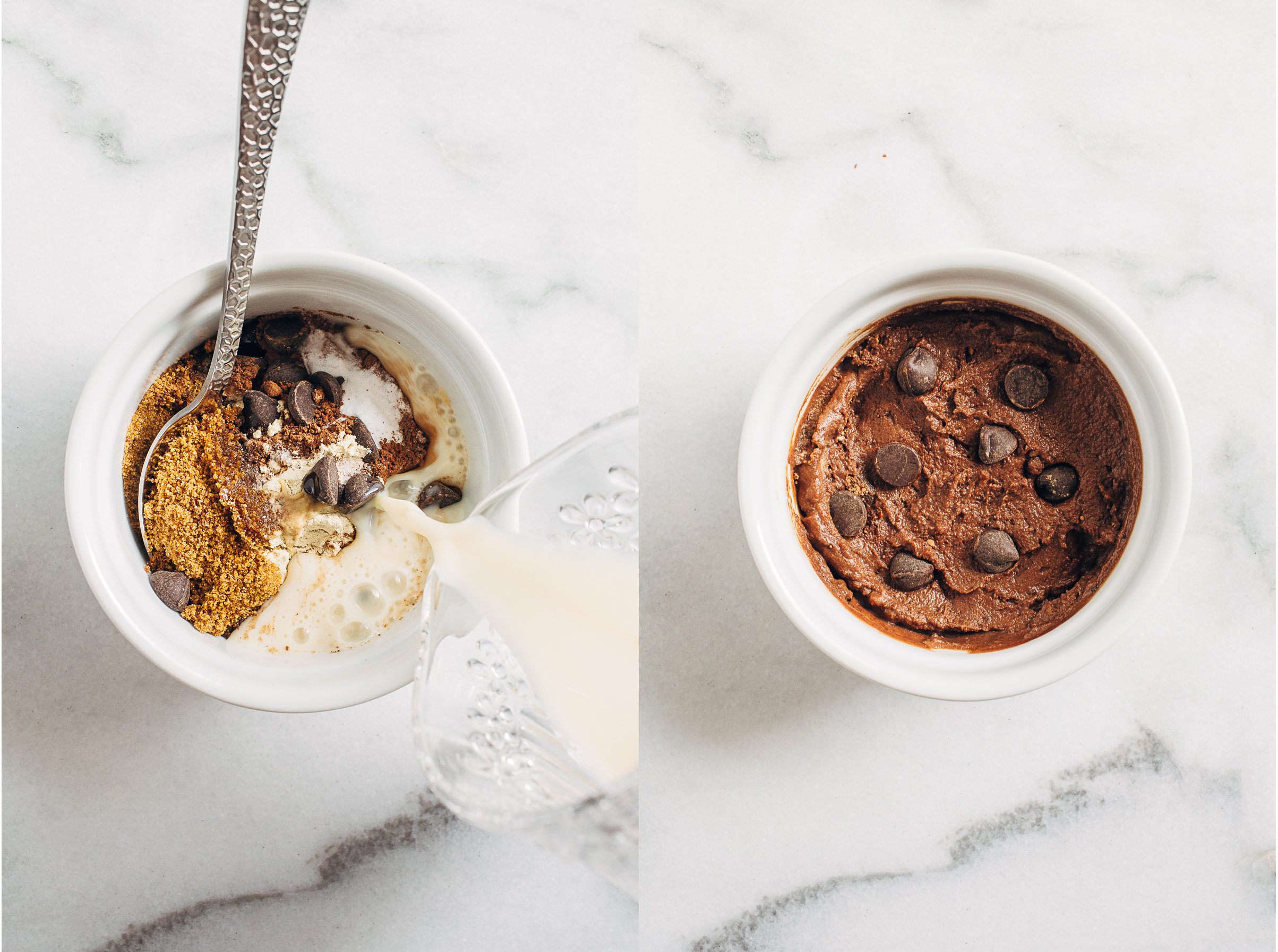 how to make a vegan chocolate protein mug cake 
