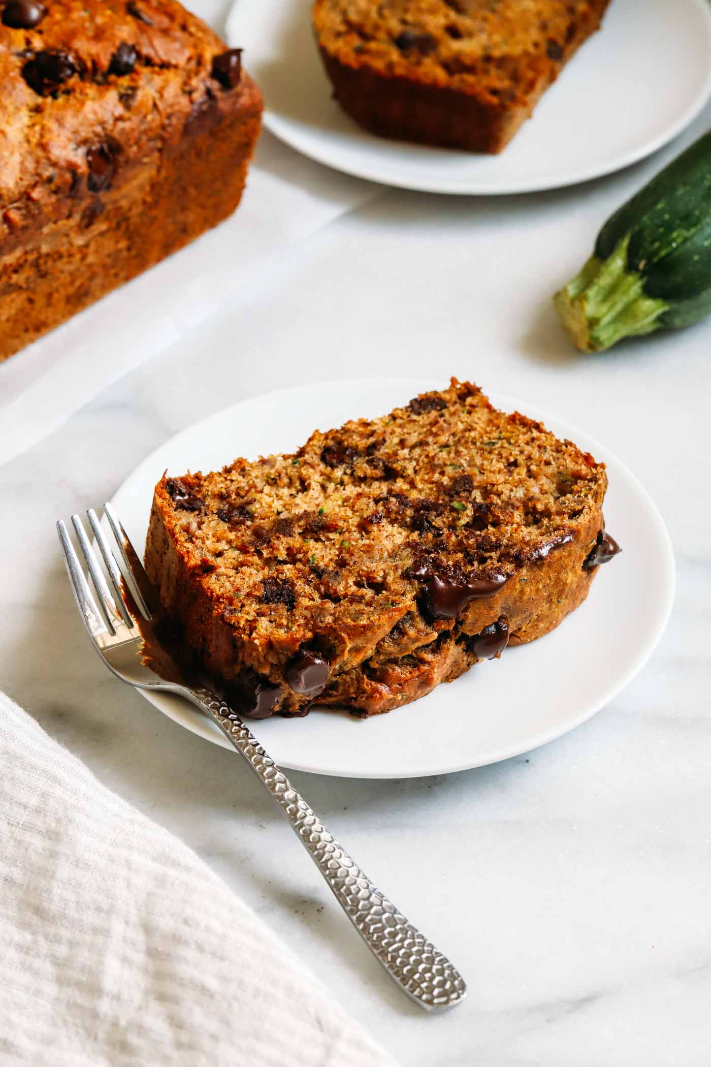 Vegan Zucchini Banana Bread Recipe - Making Thyme for Health