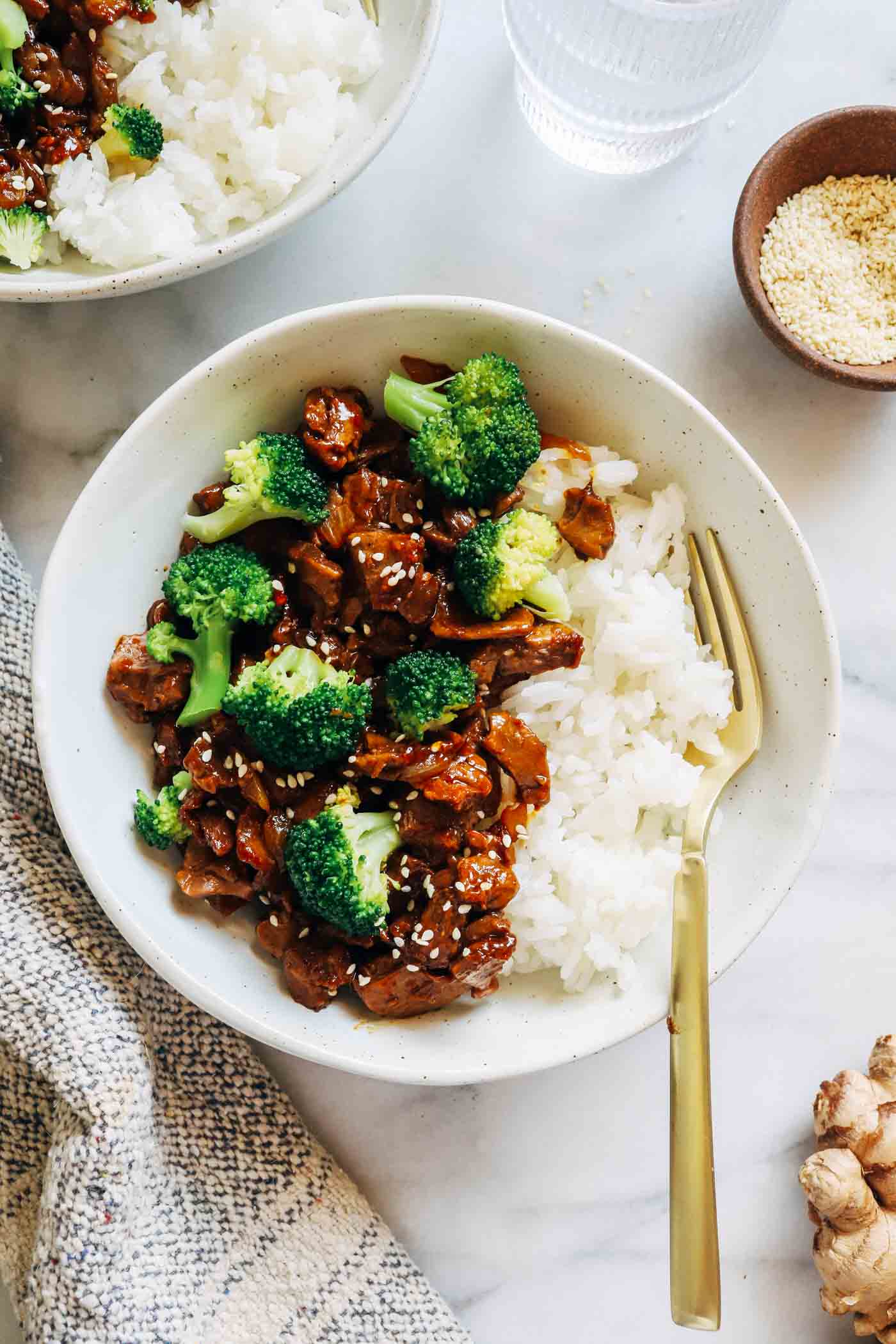 Vegan Beef and Broccoli