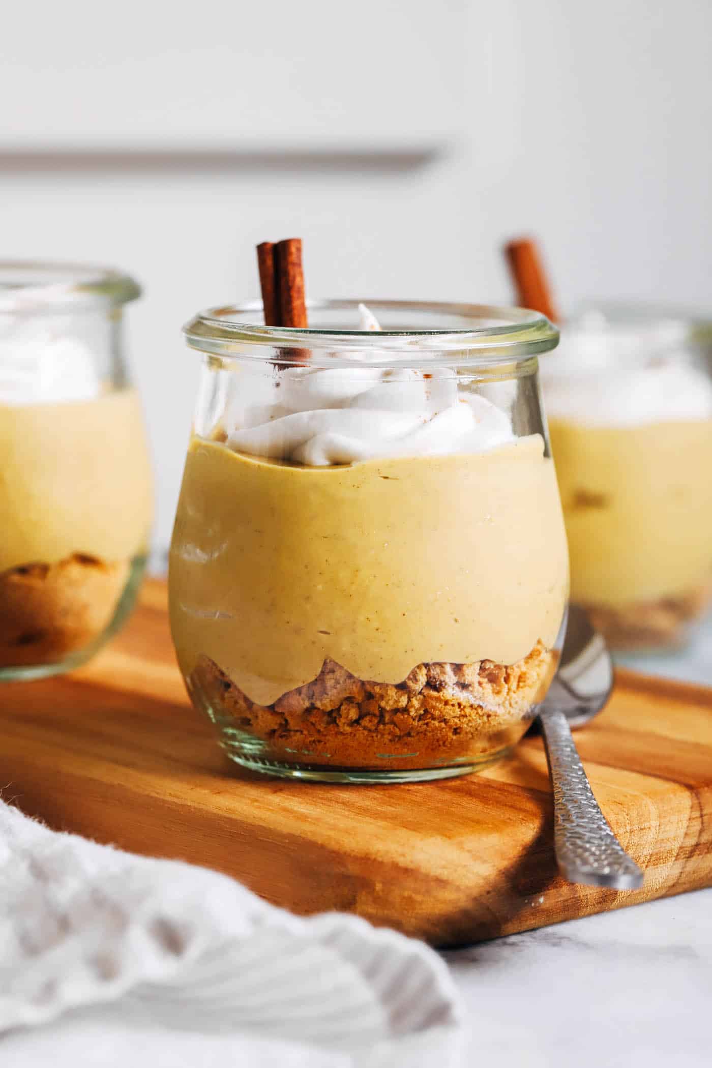 Easy Vegan Pumpkin Mousse (dairy-free + gluten-free)