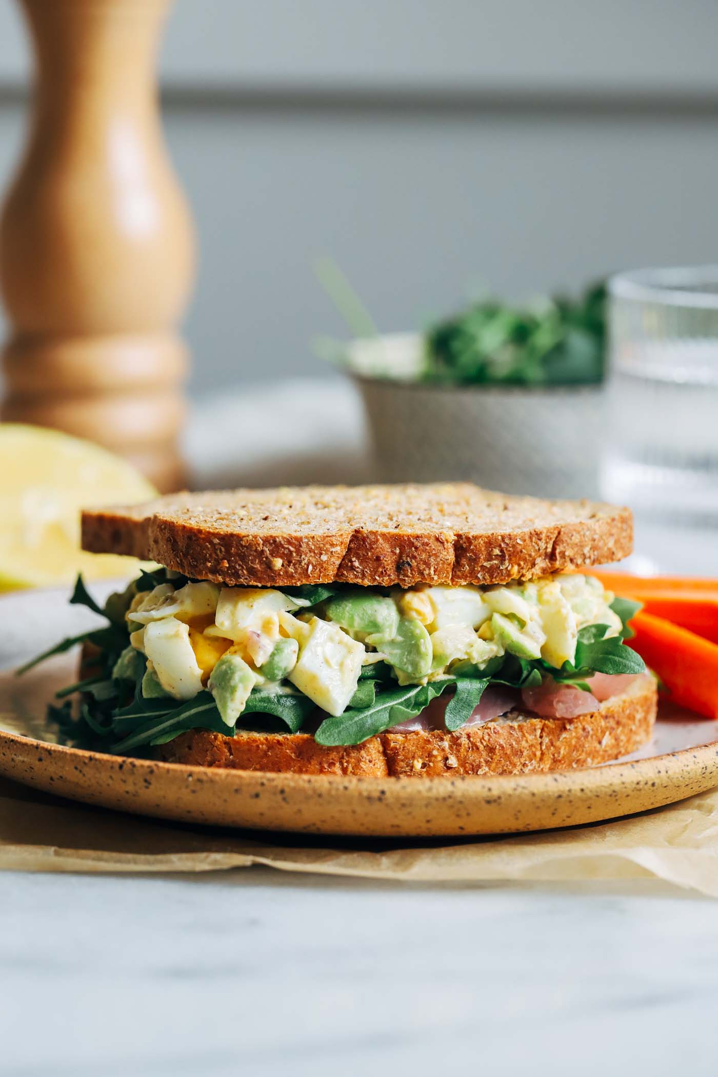 Edamame Egg Salad