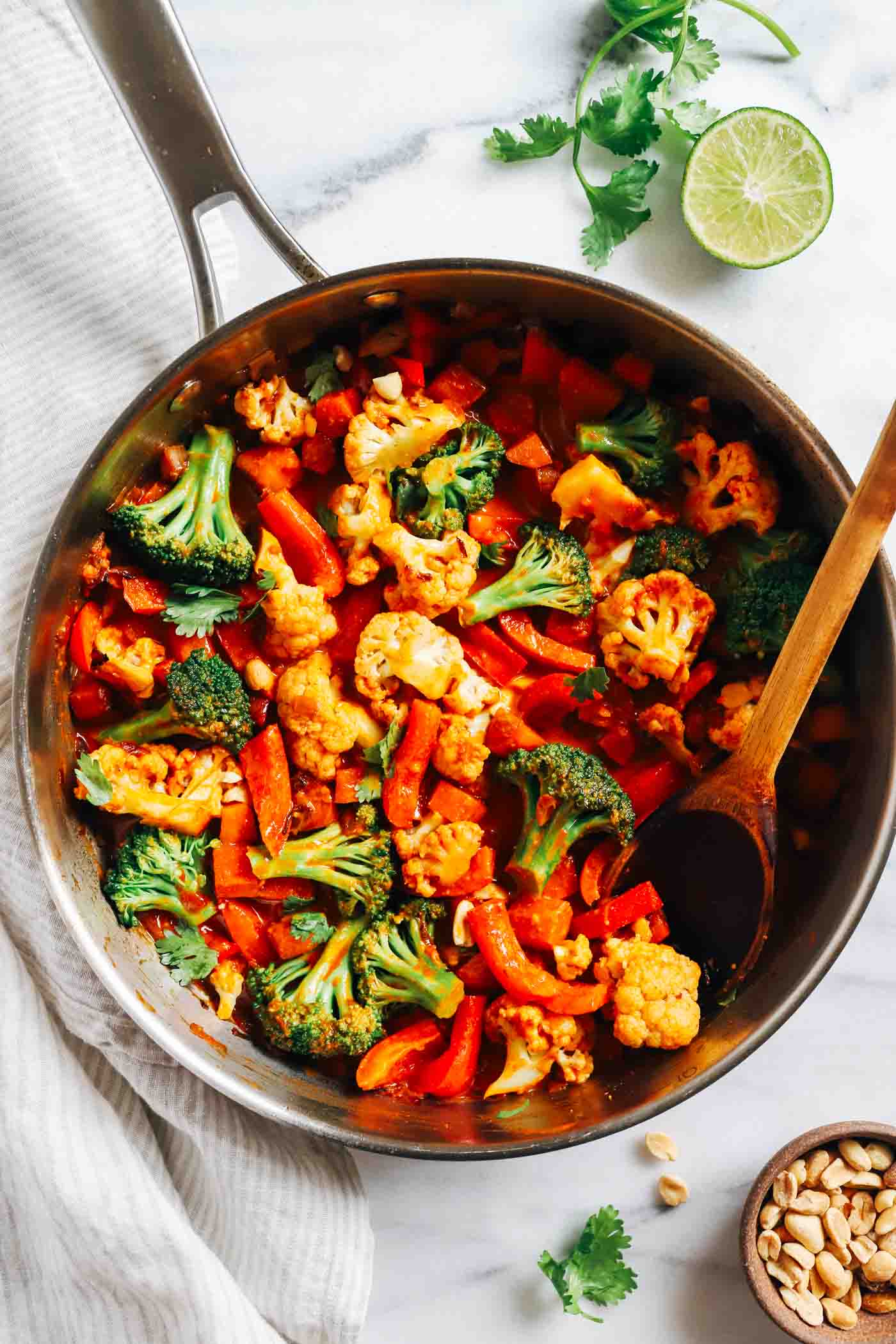 One-Pot Thai Peanut Stir Fry