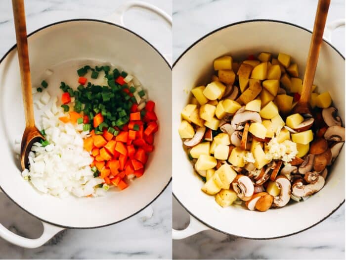 Creamy Lemon Chickpea Stew- Made with nourishing ingredients, this hearty vegan stew is bursting with flavor! (plant-based, gluten-free)