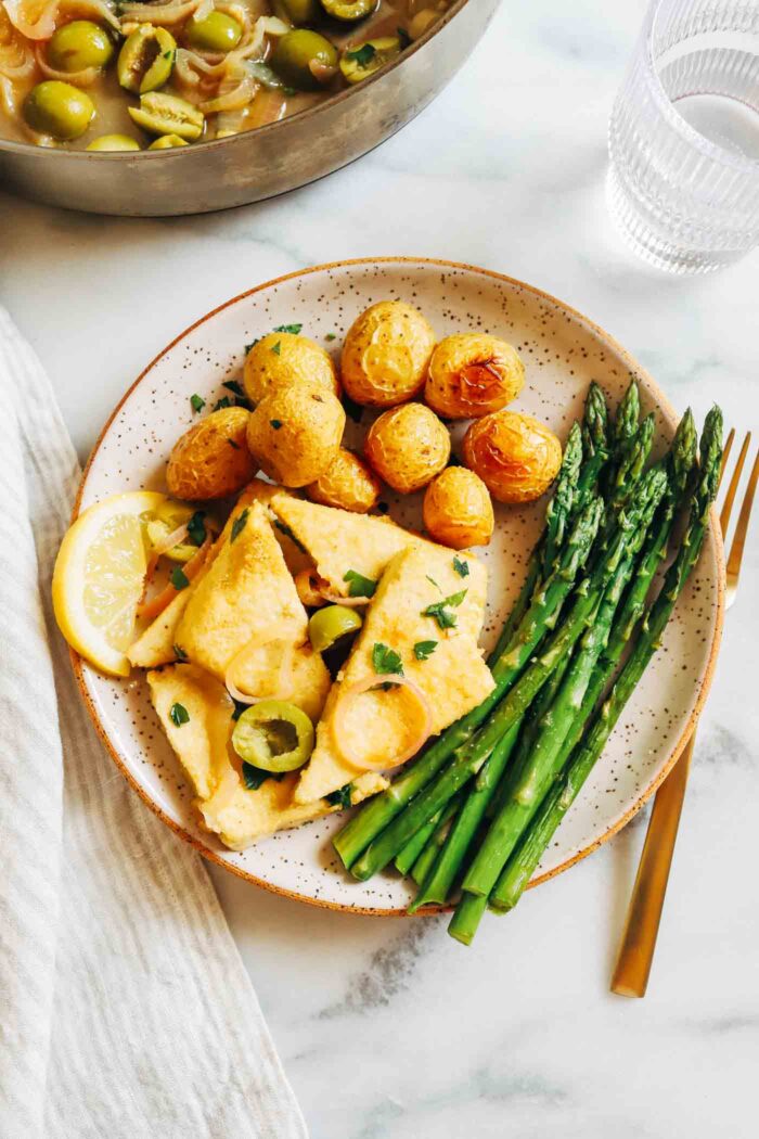 Made with simple pantry ingredients, this elevated take on tofu comes together in less than 30 minutes. Perfect for an easy and protein-packed weeknight meal! (vegan, gluten-free)